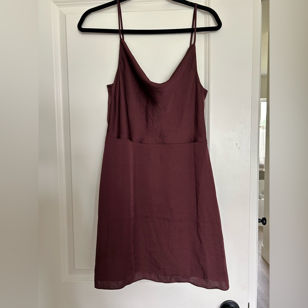 Sunday Best Dress in Deep Burgundy